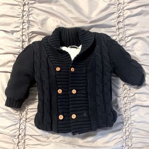 Navy Winter Sweater Jumper 12 months